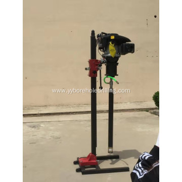 Portable backpack core geotechnical drilling machine